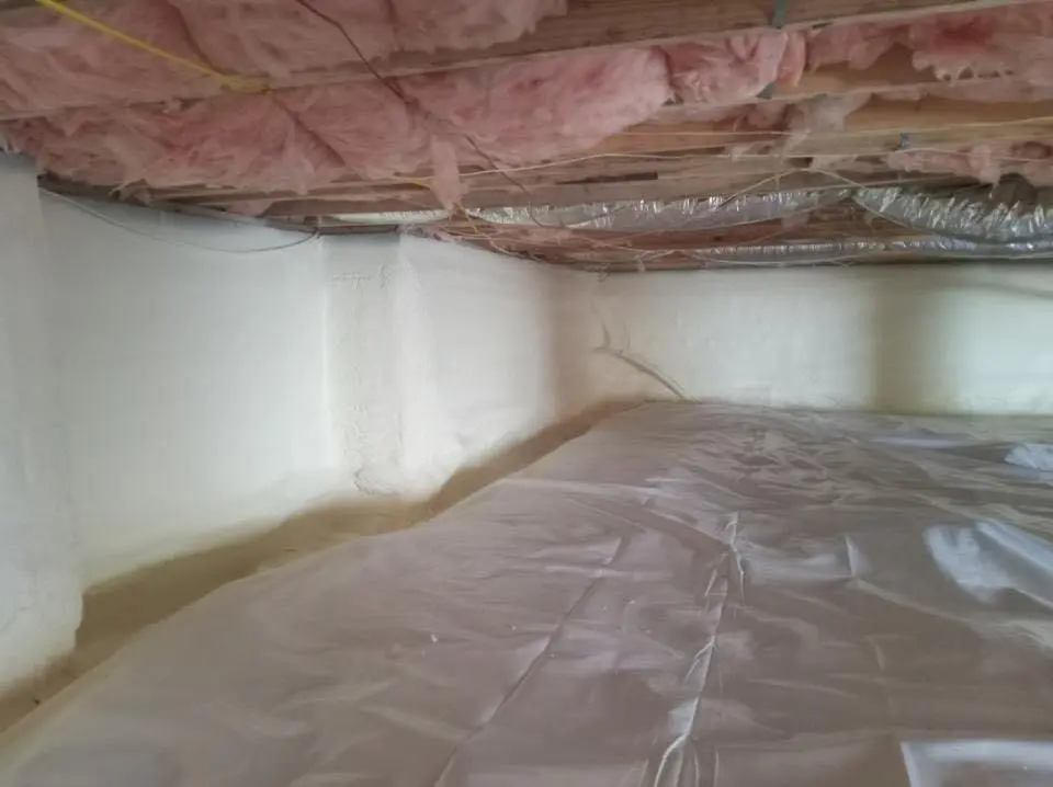 Crawl space encapsulation with closed-cell spray foam for Spray Foam Roofing Repair in CaÃ±on City